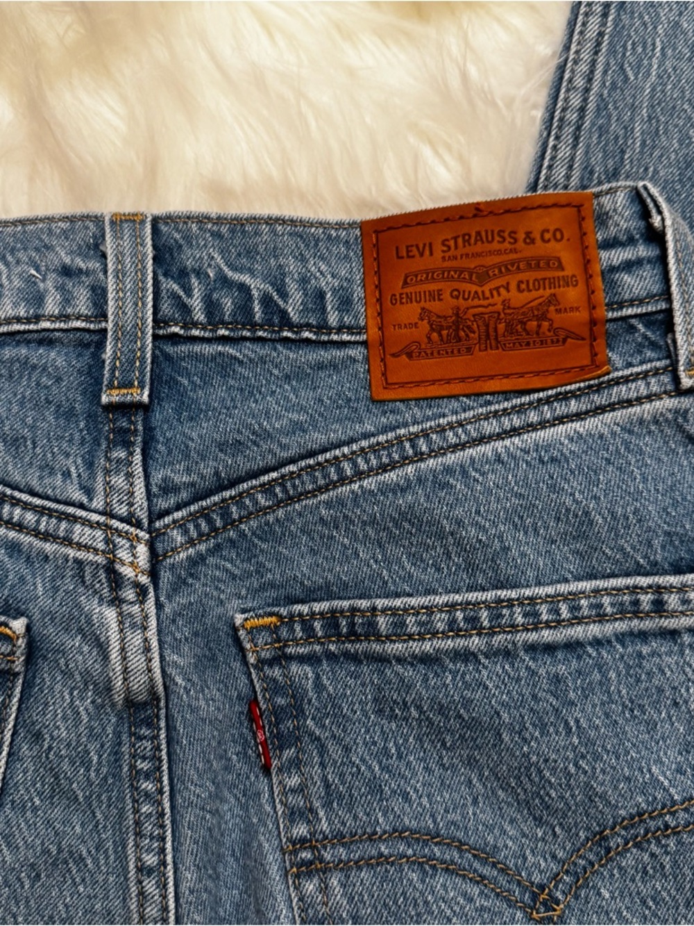 Levi’s 70s High Slim Straight Jeans Light Wash W25 Vintage Fit NEW Condition - Picture 10 of 13